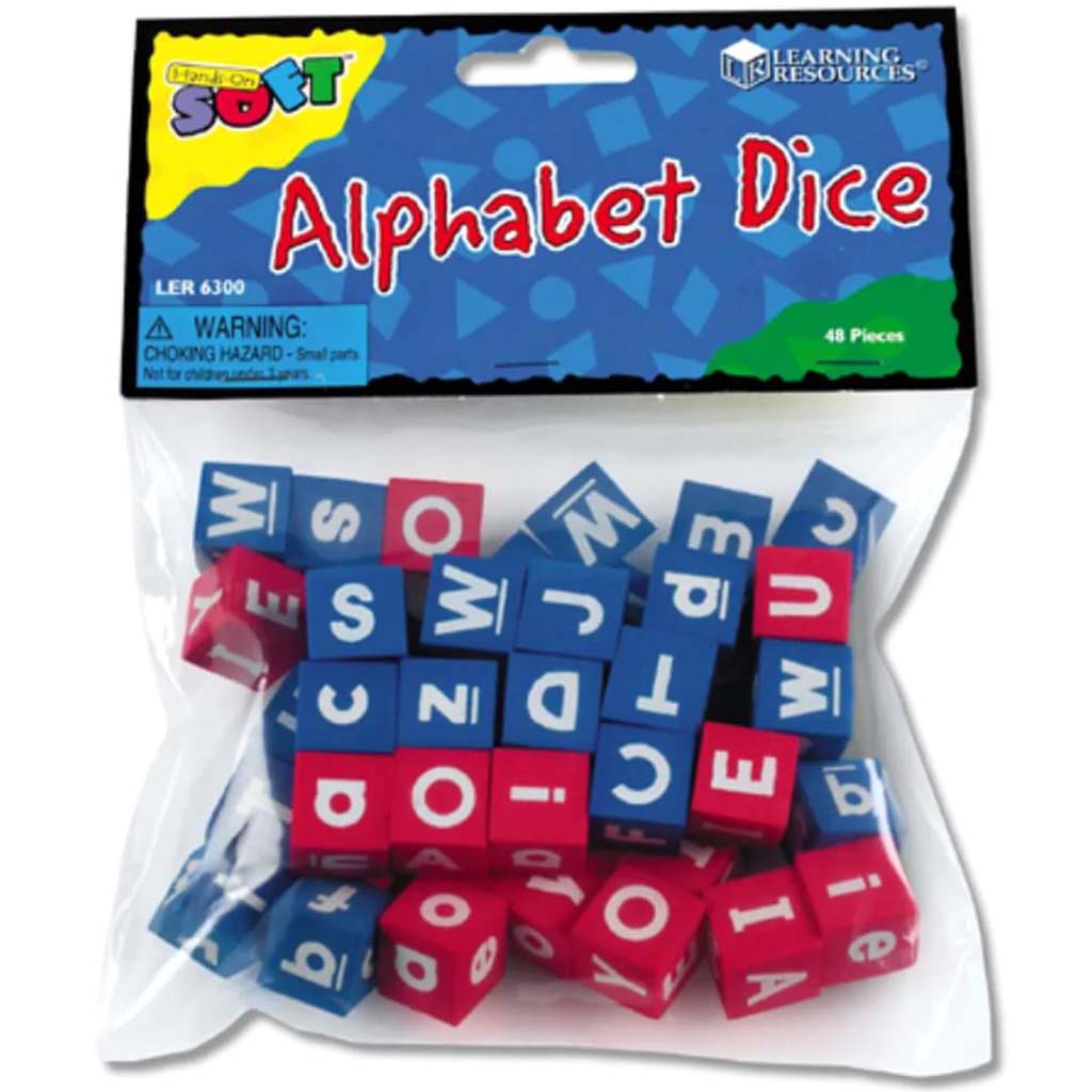 Foam Soft Alphabet Dice 