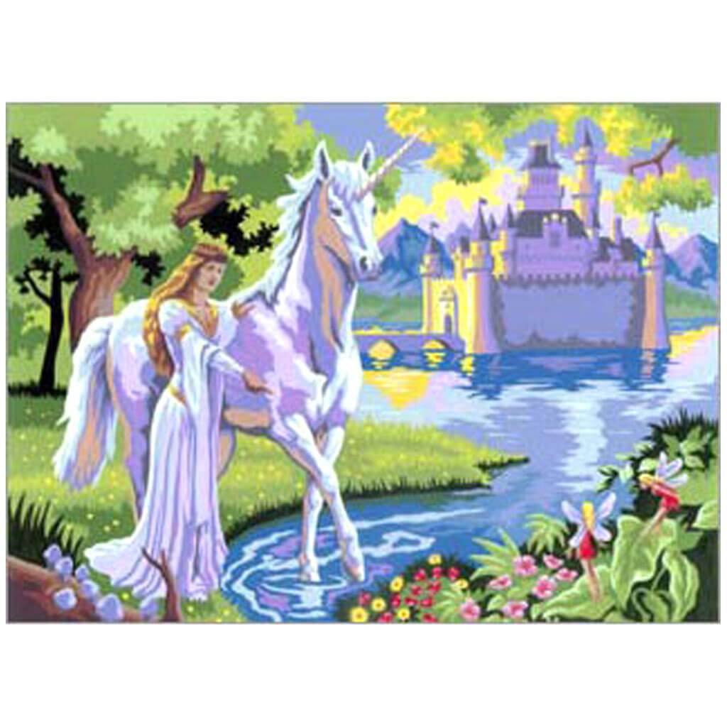 Painting By Numbers Junior Large Fairy Castle