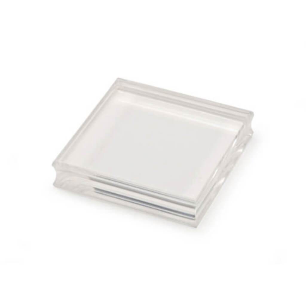 ACRYLIC STAMP MOUNTING BLOCK CLEAR 3X3IN 