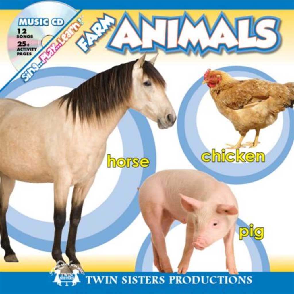 Farm Animals with Music Cd Book