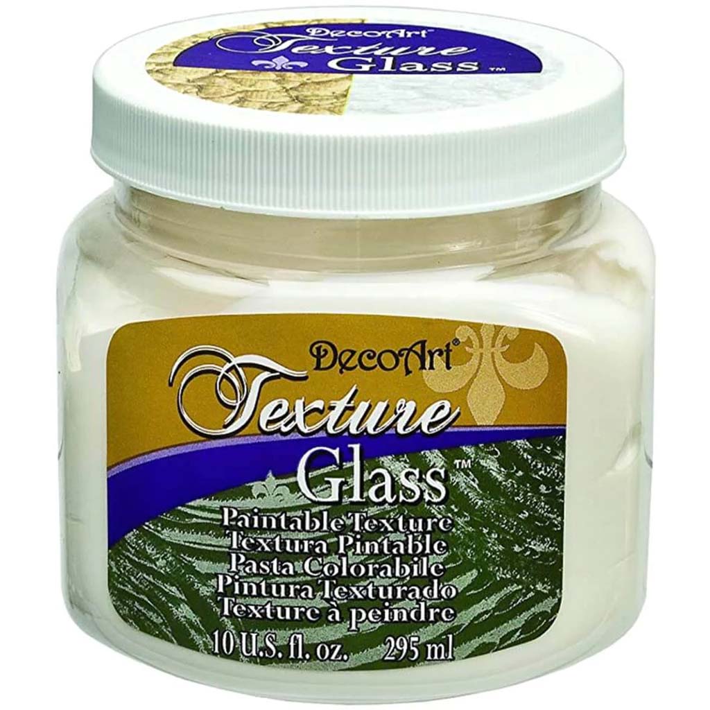 PAINTABLE TEXTURE GLASS 10OZ