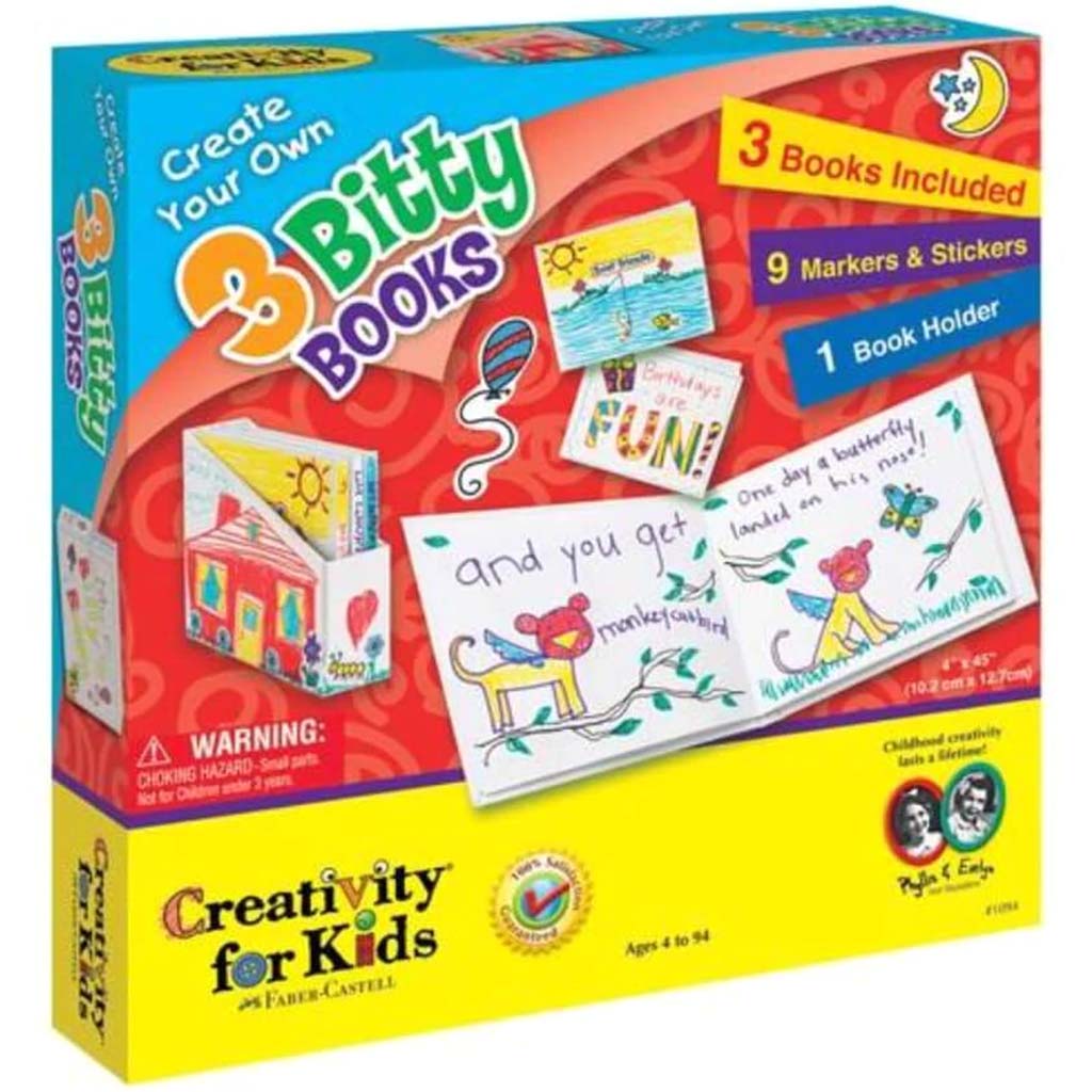 Create Your Own 3 Bitty Books 