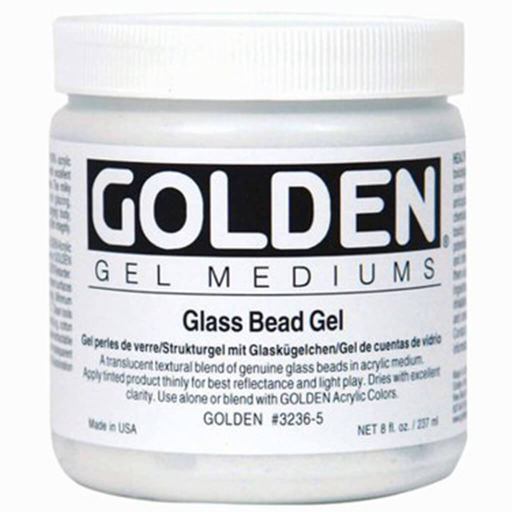 Acrylic Medium Glass Bead Gel 8oz