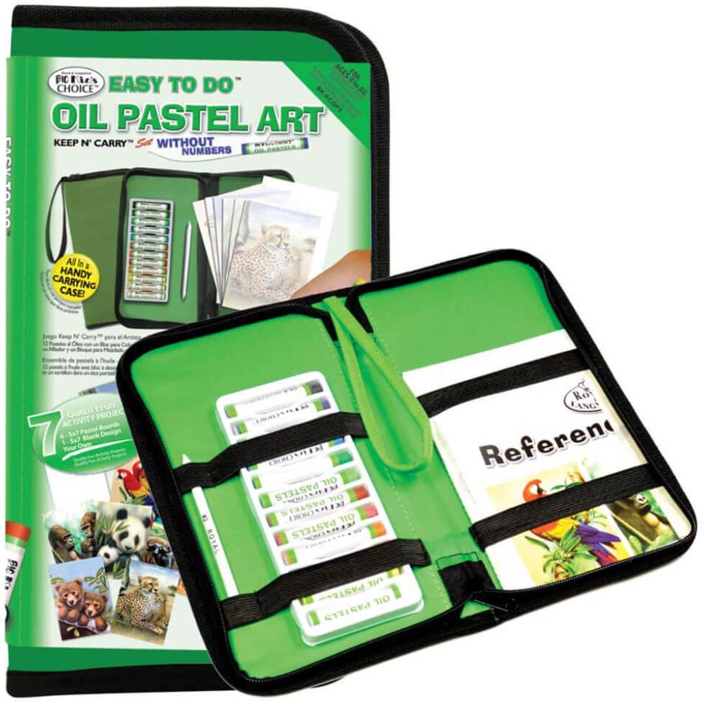 Oil Pastel Art Keep N&#39; Carry Set