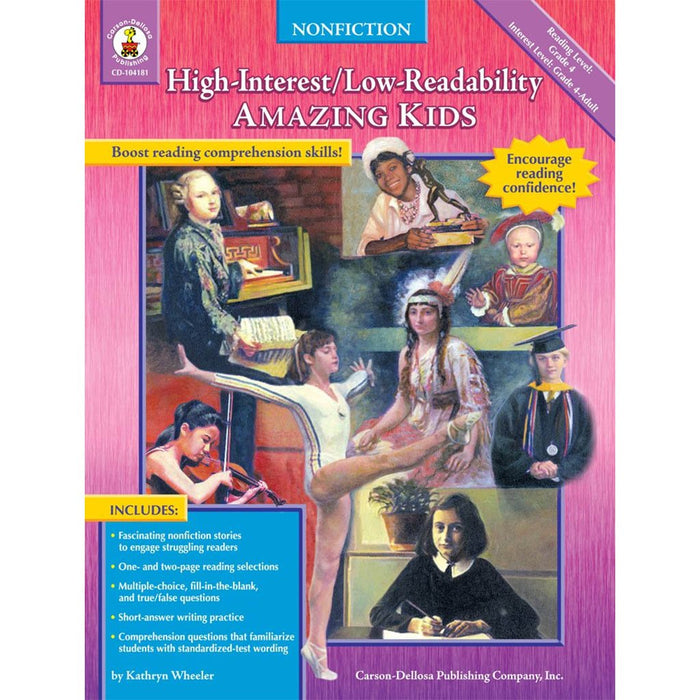 Amazing Kids High-Interest/Low-Readability