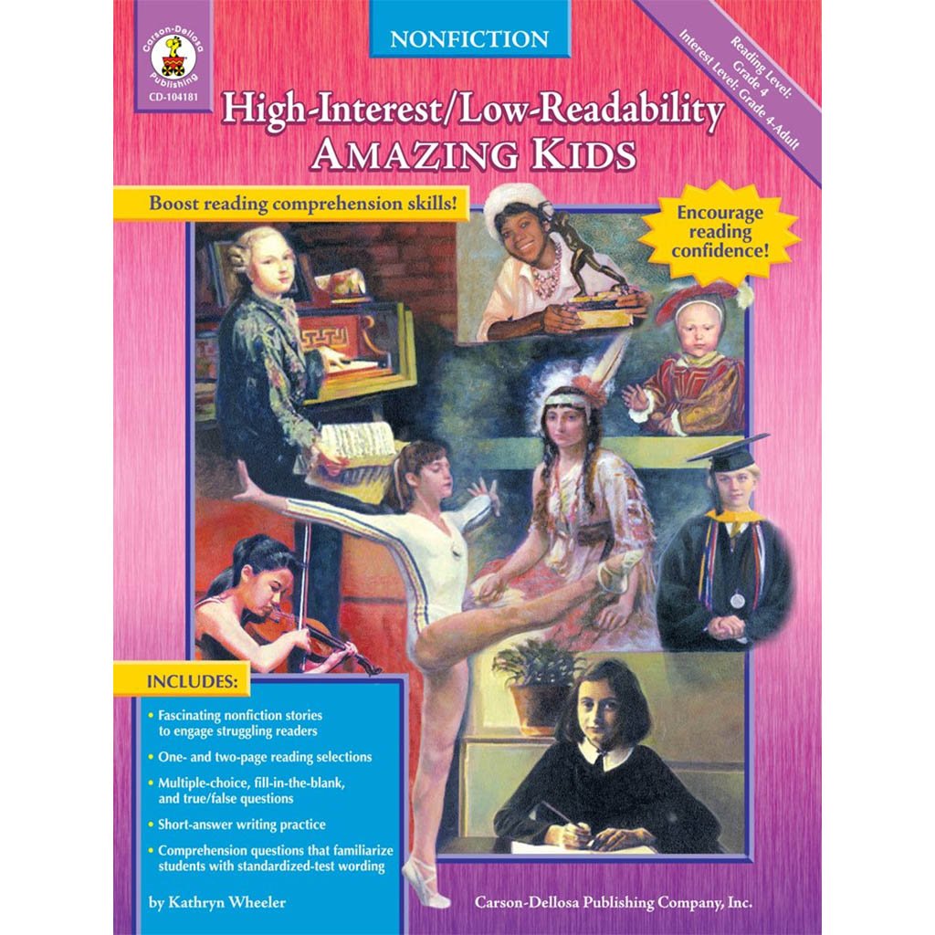 Amazing Kids High-Interest/Low-Readability