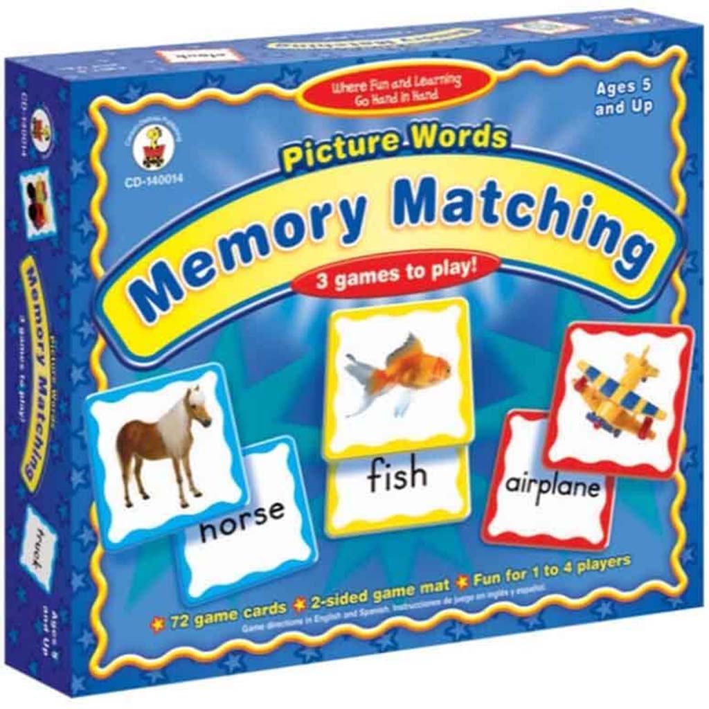 Picture Words Board Game 