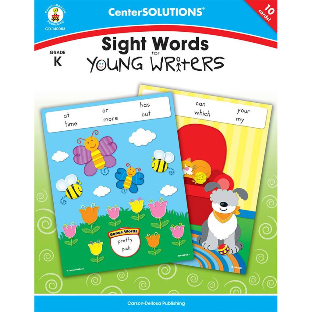 Sight Words 4 Young Writers Workbook Grade K