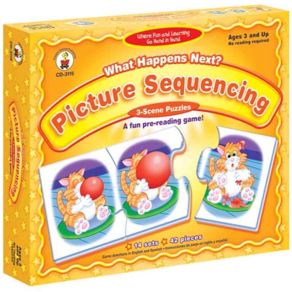 What Happens Next? Picture Sequencing Puzzle 