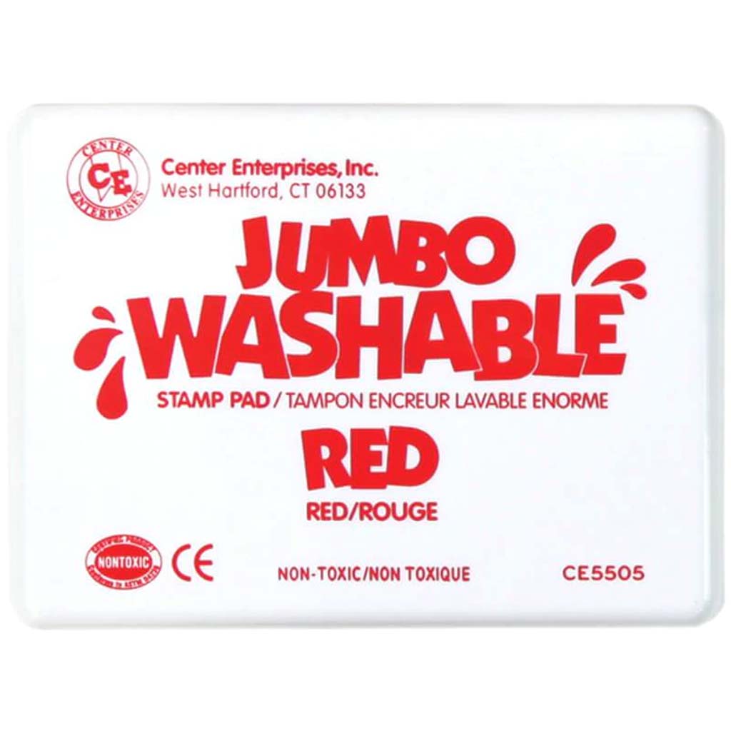 JUMBO WASHABLE PAD RED 