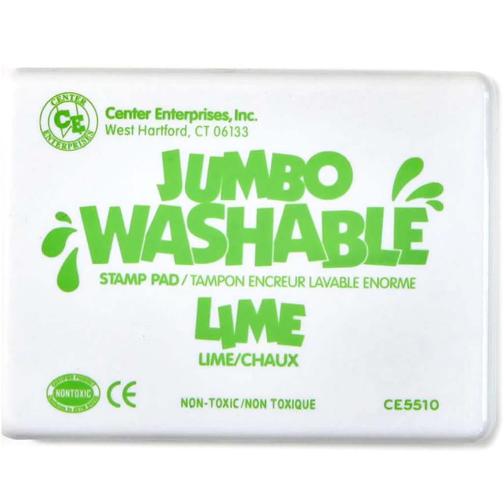 JUMBO WASHABLE PAD LIME GREEN 