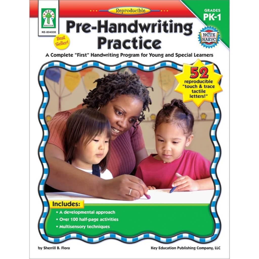 Pre-Handwriting Practice Resource Book Grade PK-1 