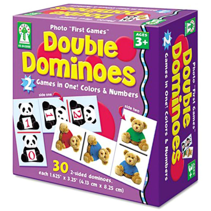 Double Dominoes Colors & Numbers