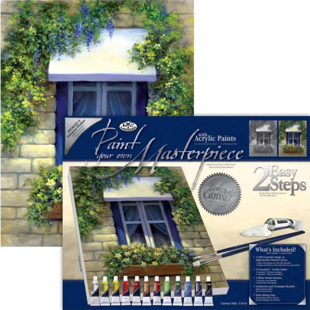 Paint Your Own Masterpiece Kit European Window 