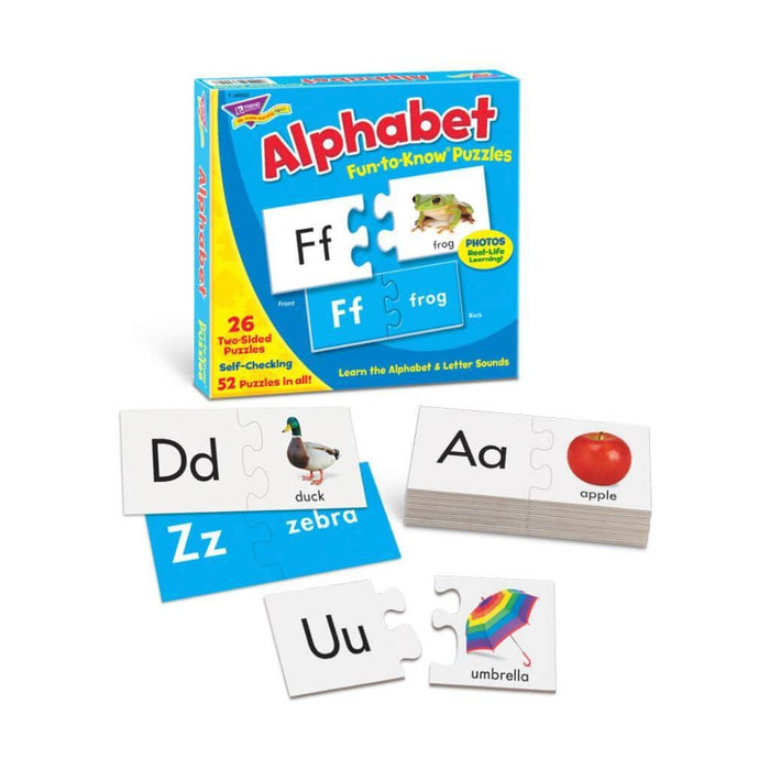 Alphabet Fun To Know Puzzles 