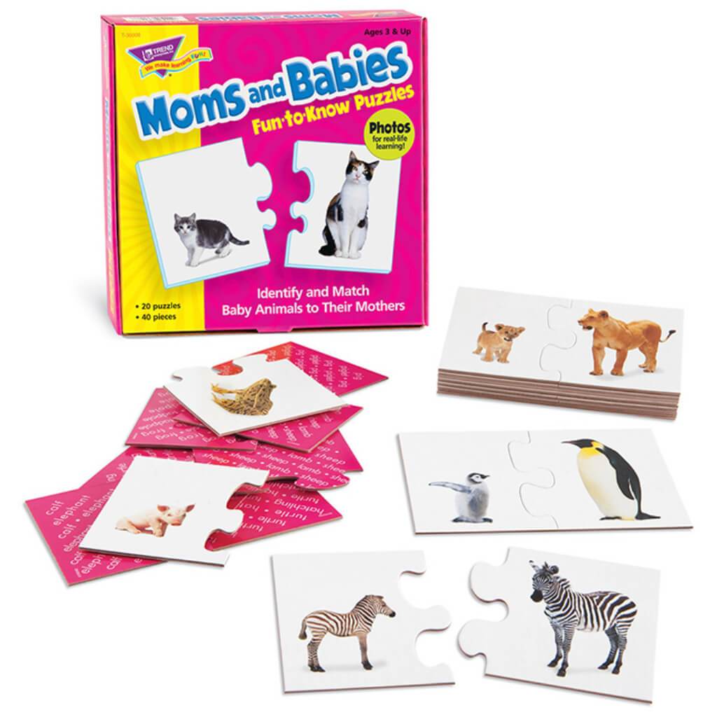 Moms And Babies Puzzles 