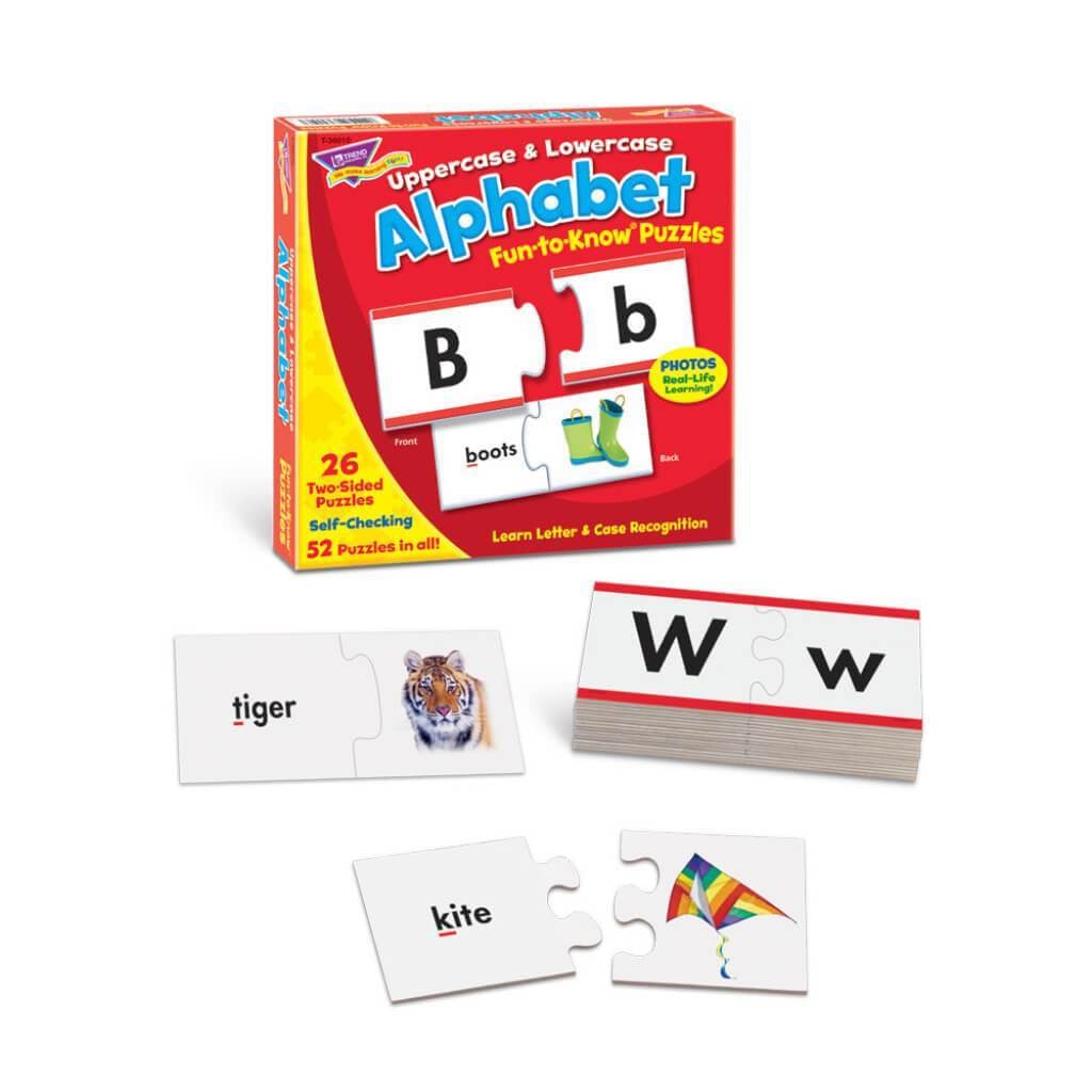 Alphabet Fun To Know Puzzles 