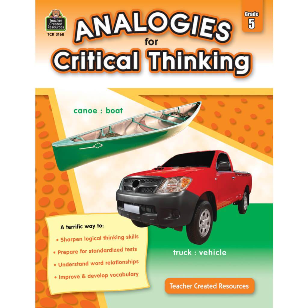 Analogies Critical Thinking Book Grade 5 