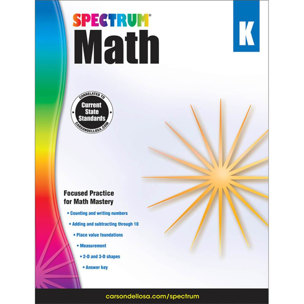 Spectrum: Math Grade K