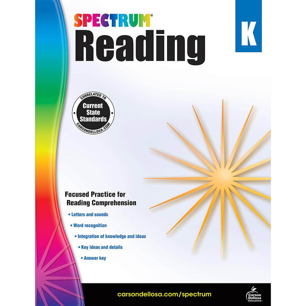 Spectrum Reading Kindergarten