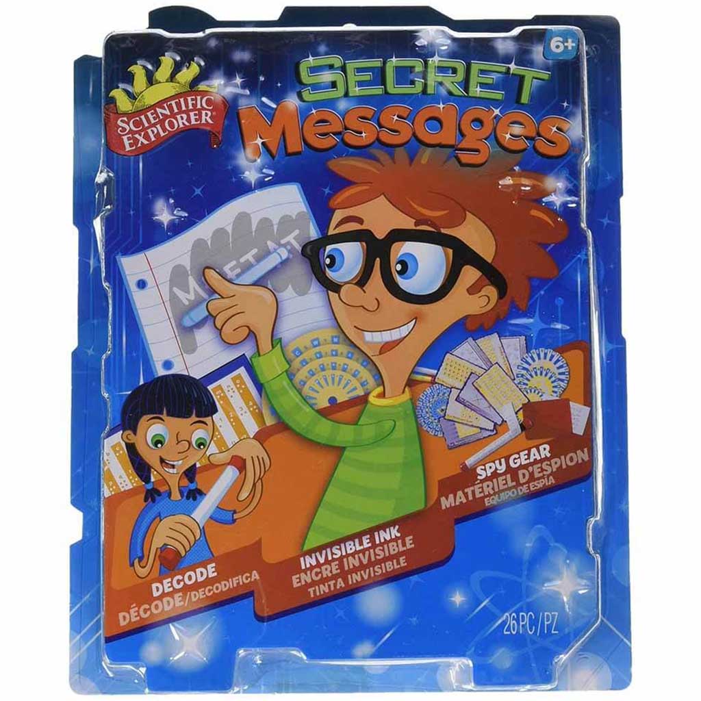 Scientific Explorer Secret Messages Kit