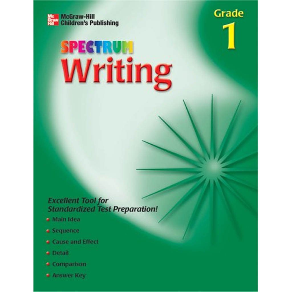 Spectrum Writing Book Grade 1