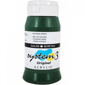 Daler Rowney System 3 Acrylic Paint 500ml Jar