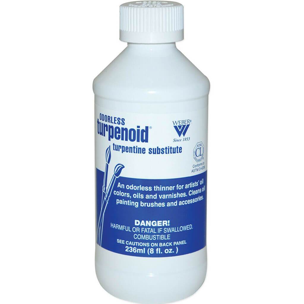 Weber Odorless Turpenoid 236ml Bottle Clear