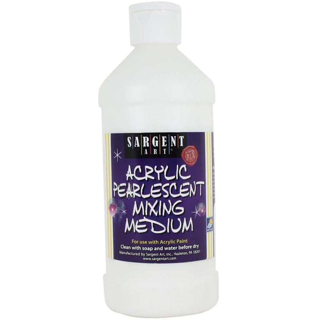 Acrylic Pearlescent Mixing Medium 16oz