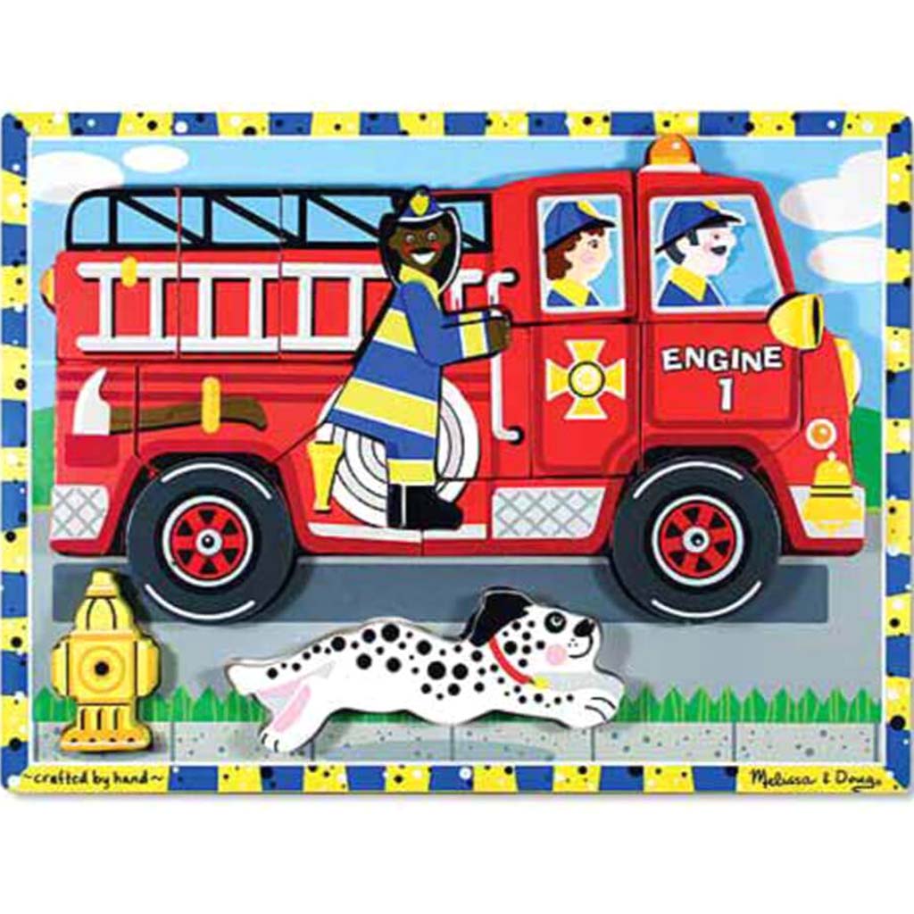 Puzzle Chunky Fire Truck 