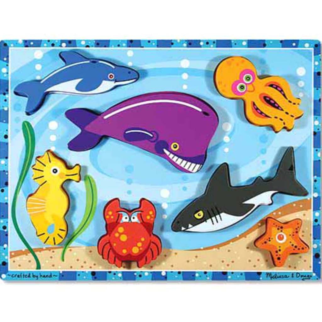 Sea Creatures Chunky Puzzle 