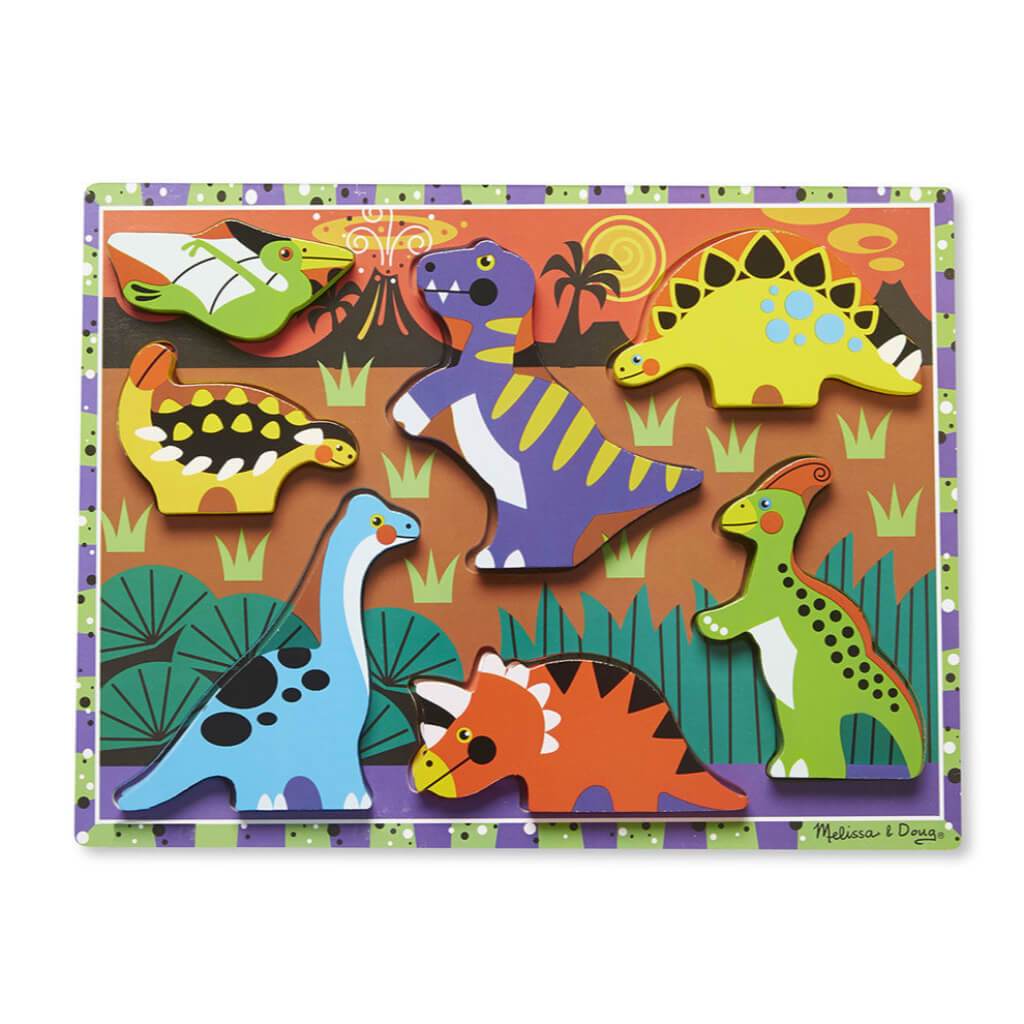 Puzzle Chunky Dinosaurs 