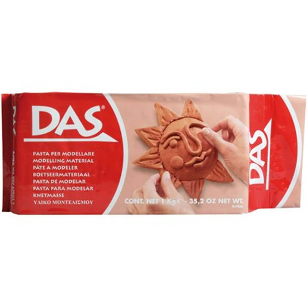 Das Air Hardening Clay 2.2lbs Terra Cotta