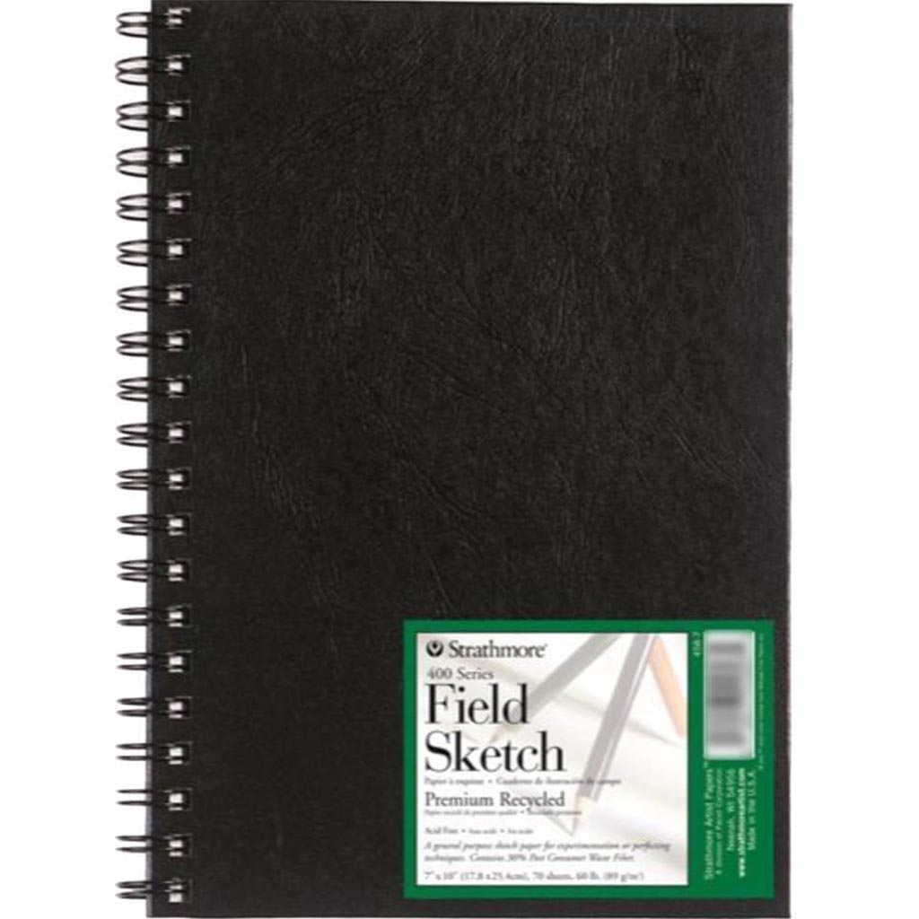 Strathmore Wirebound Field Sketch Book 7in X 10in