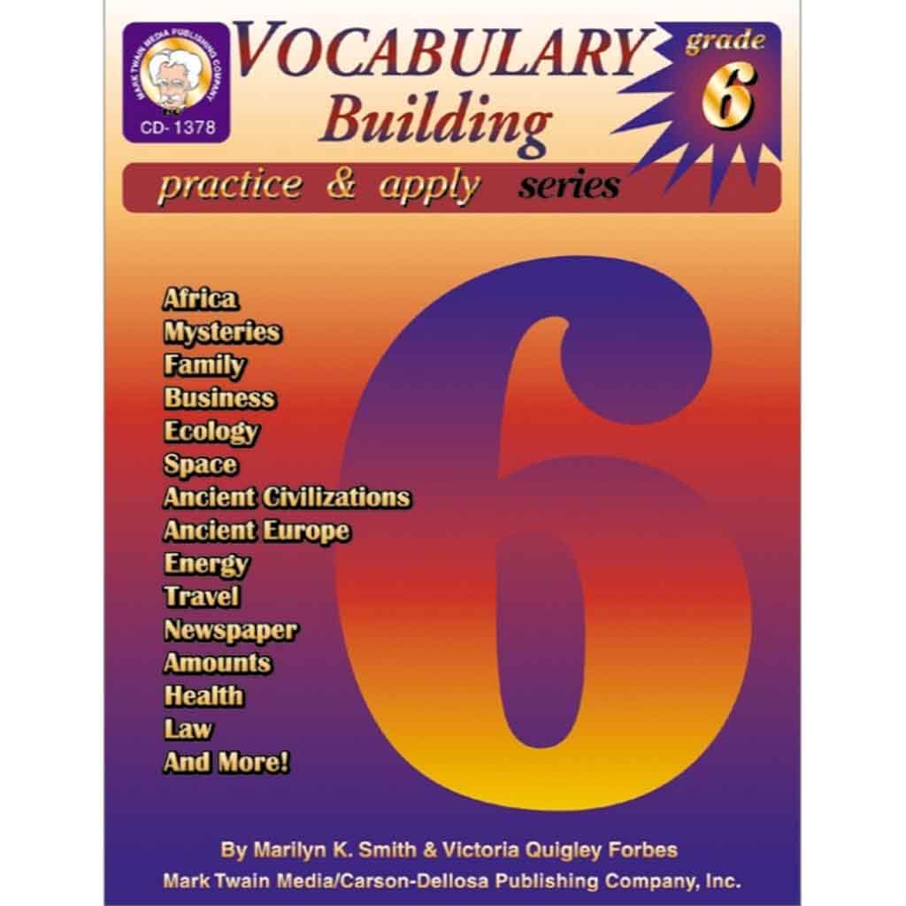 Vocabulary Building Resource Book Grade 6 