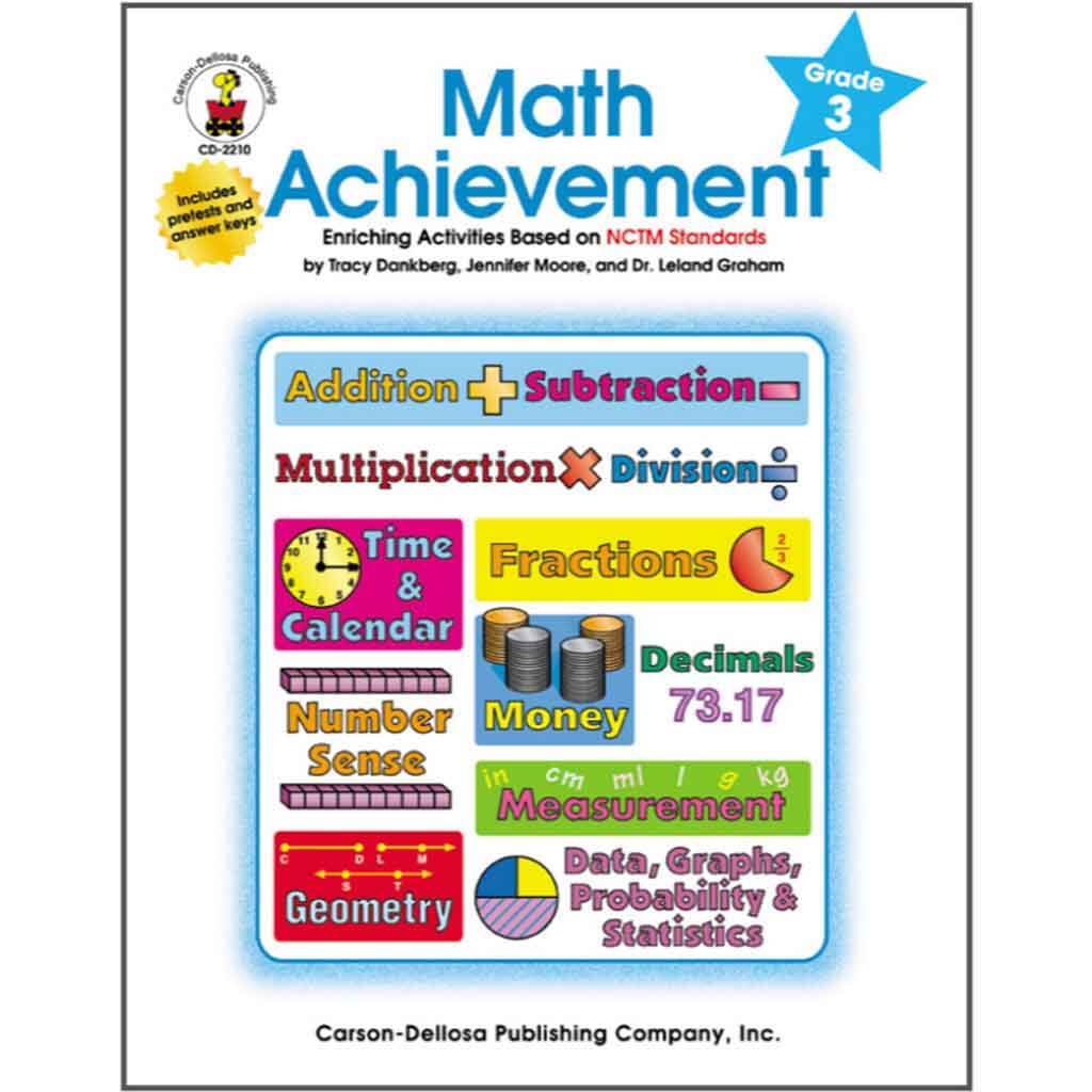 Math Achievement Resource Book Grade 3 