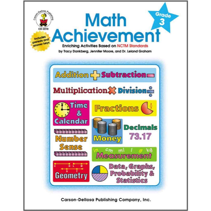 Math Achievement Resource Book Grade 3 