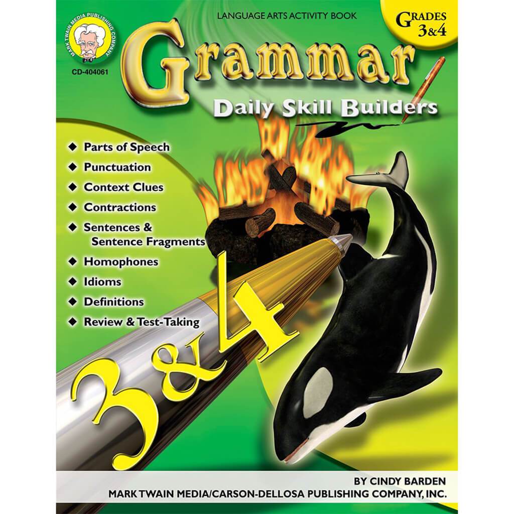 Grammar Daily Skill Builders Book Grade 3