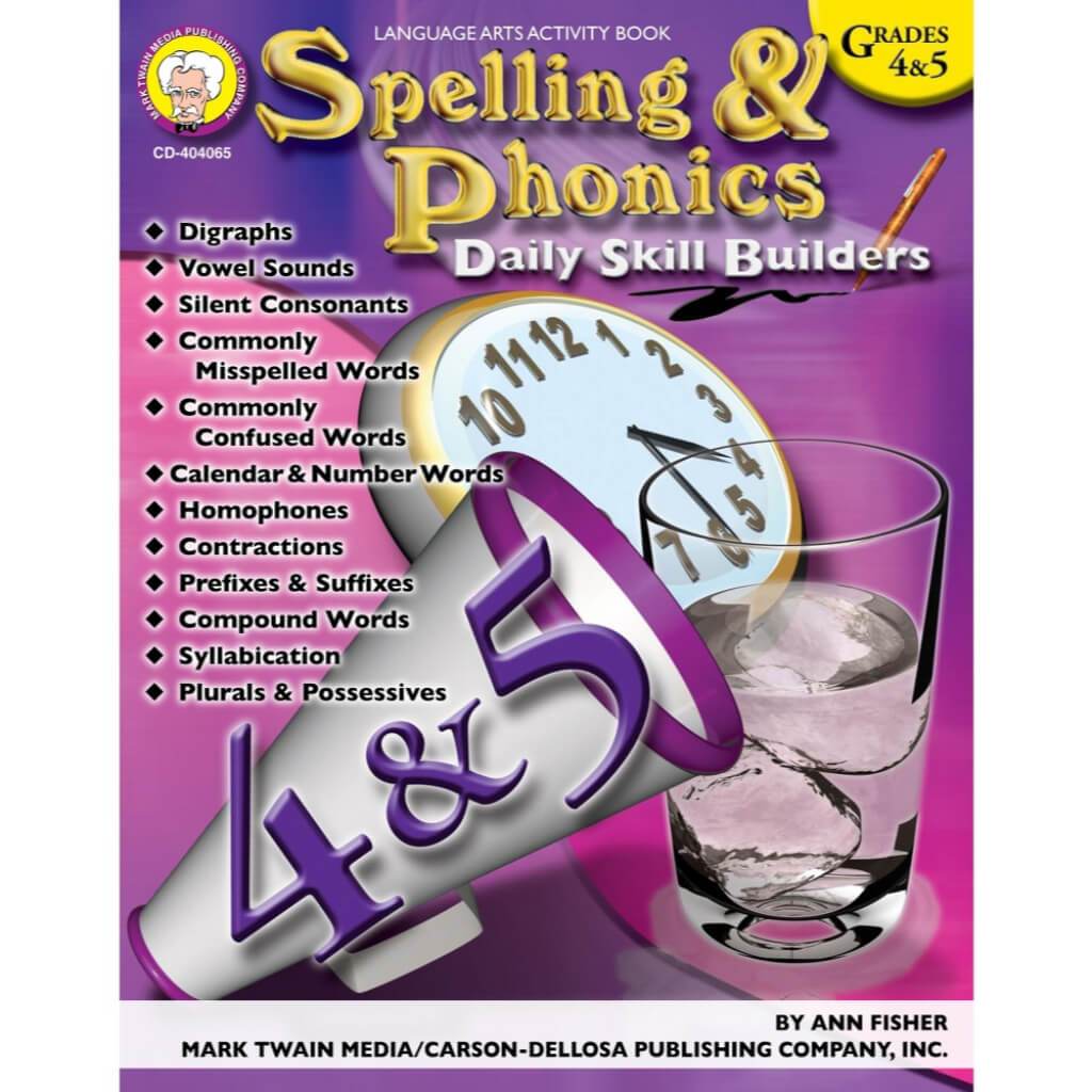 Spelling &amp; Phonics Resource Book Grade 4-5 