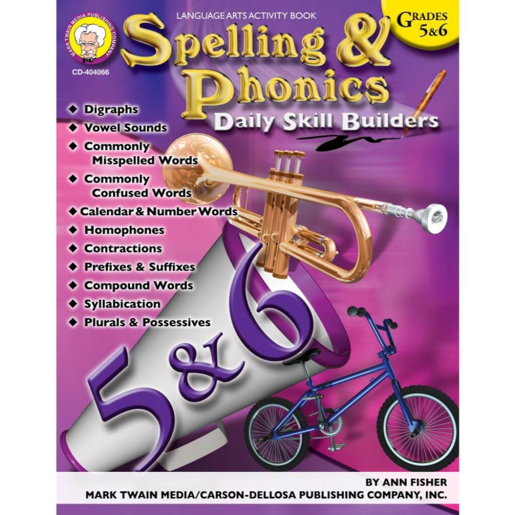 Spelling &amp; Phonics Resource Book Grade 5-6 