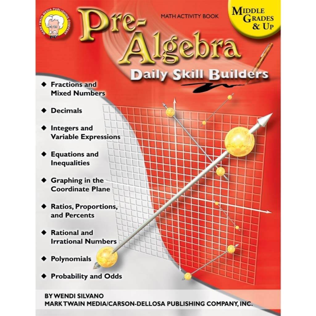 Pre-Algebra Resource Book Grade 6-12 