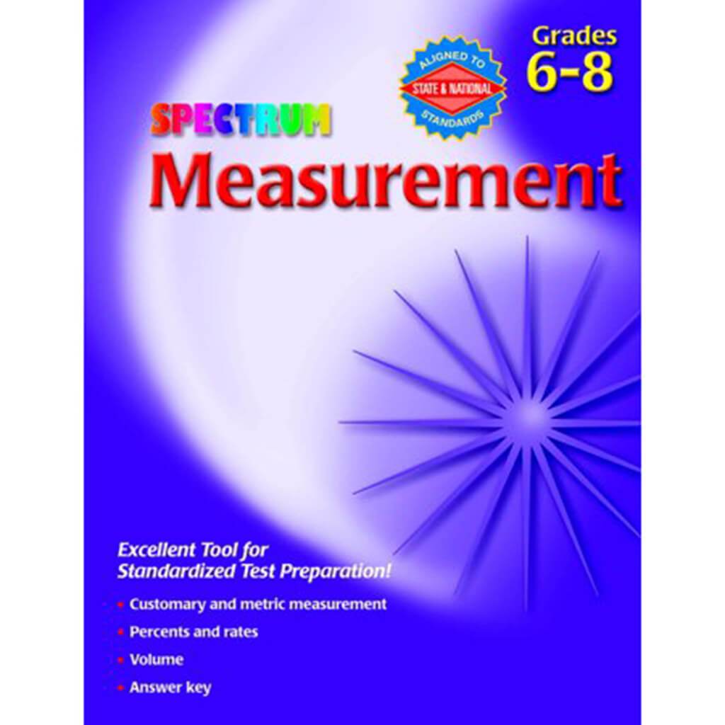 Spectrum Measurement  Grades 6-8