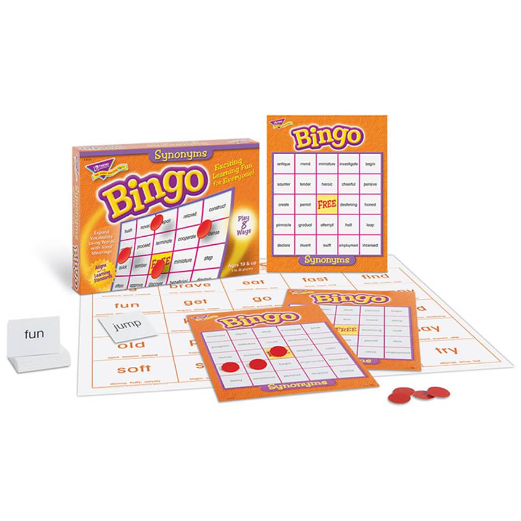 Synonyms Bingo Game 