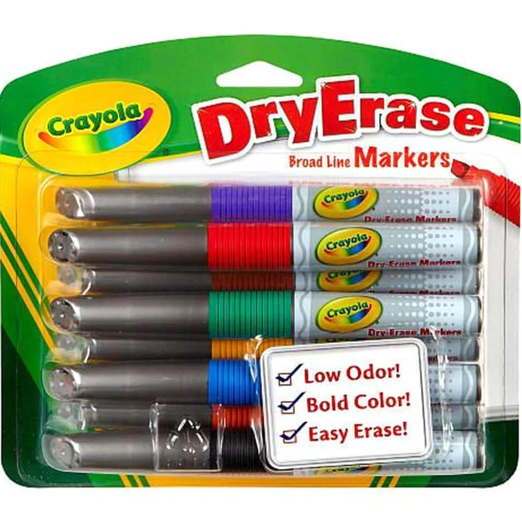 Crayola Dry Erase Markers 8 Pack