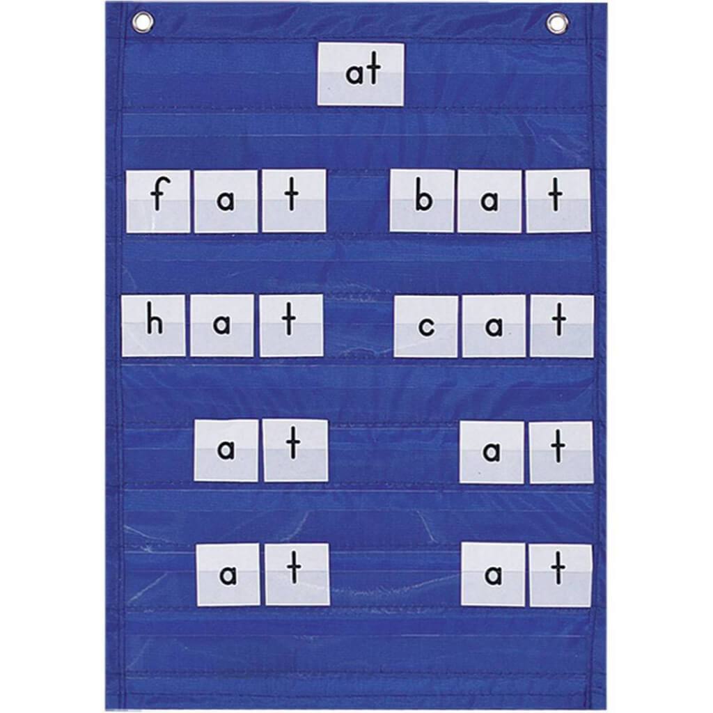 Desktop Vertical Pocket Chart 