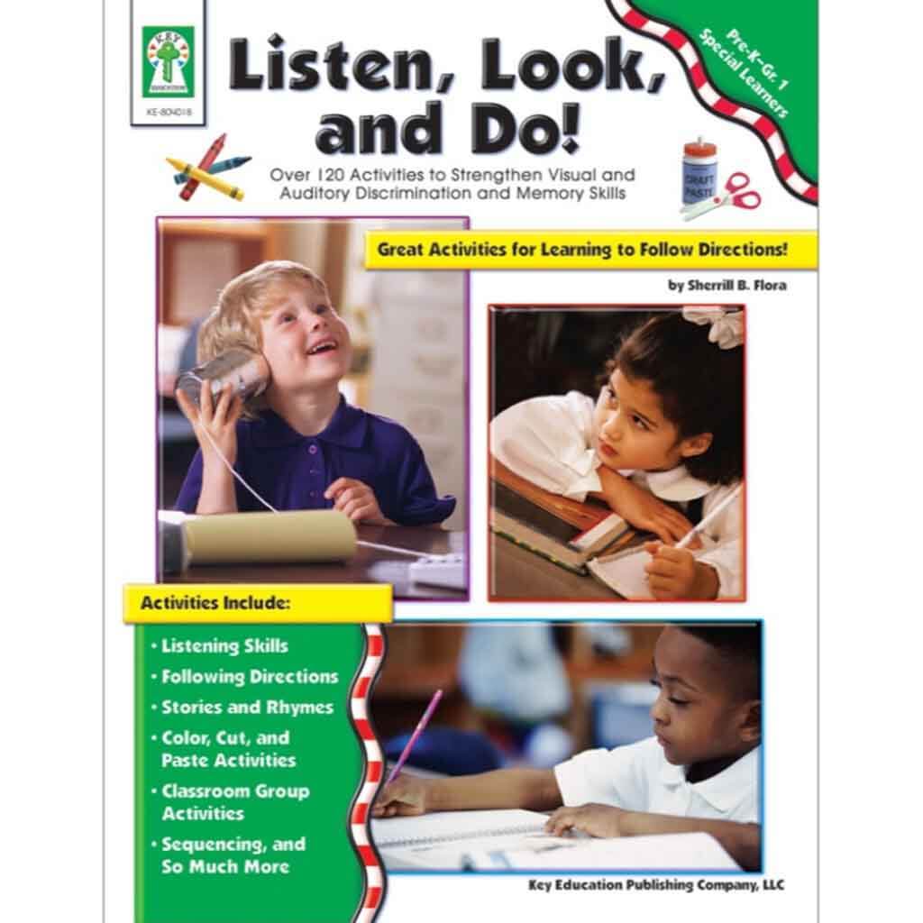 Listen, Look, And Do! Resource Book Grade Pk-1 