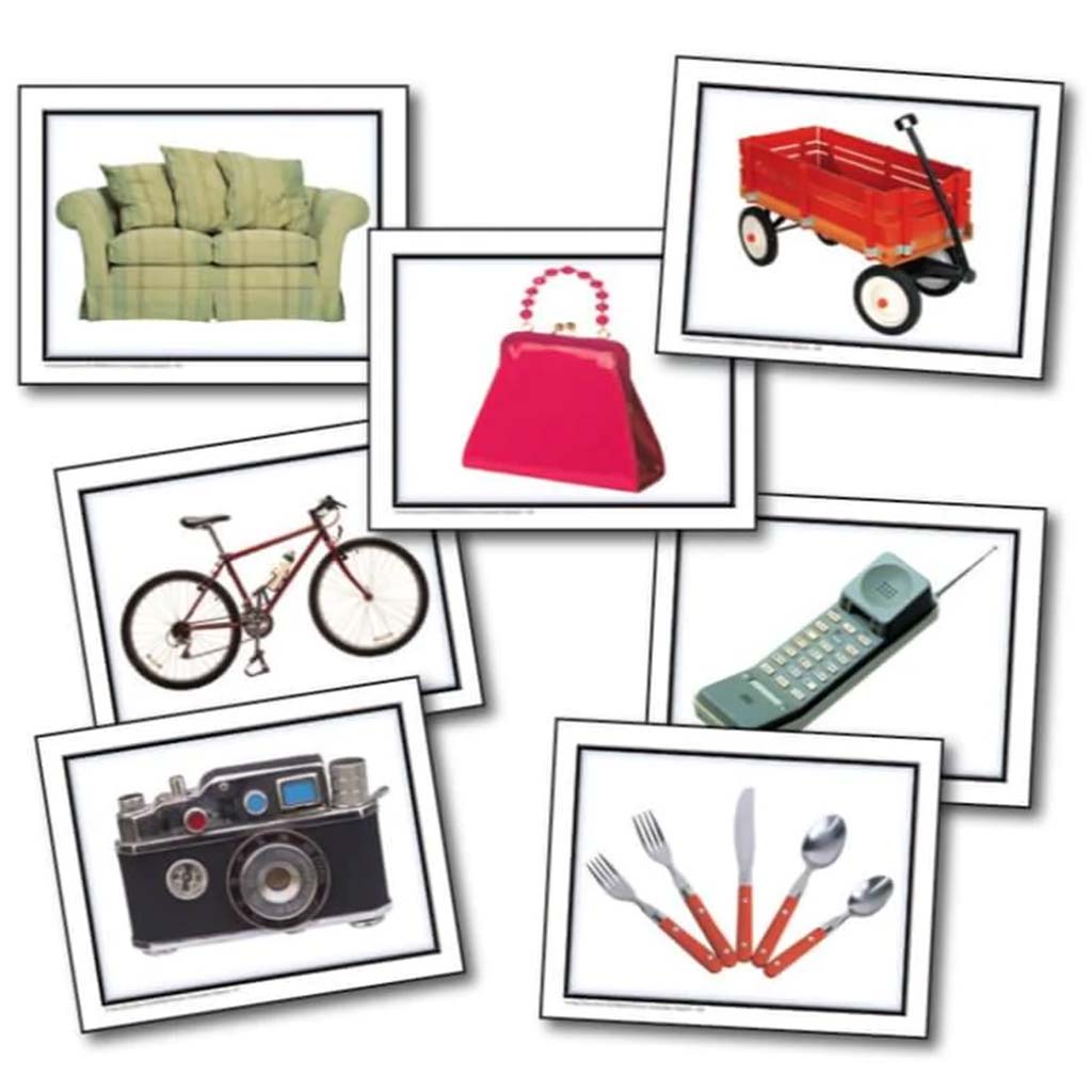 Nouns Everyday Objects Learning Cards 