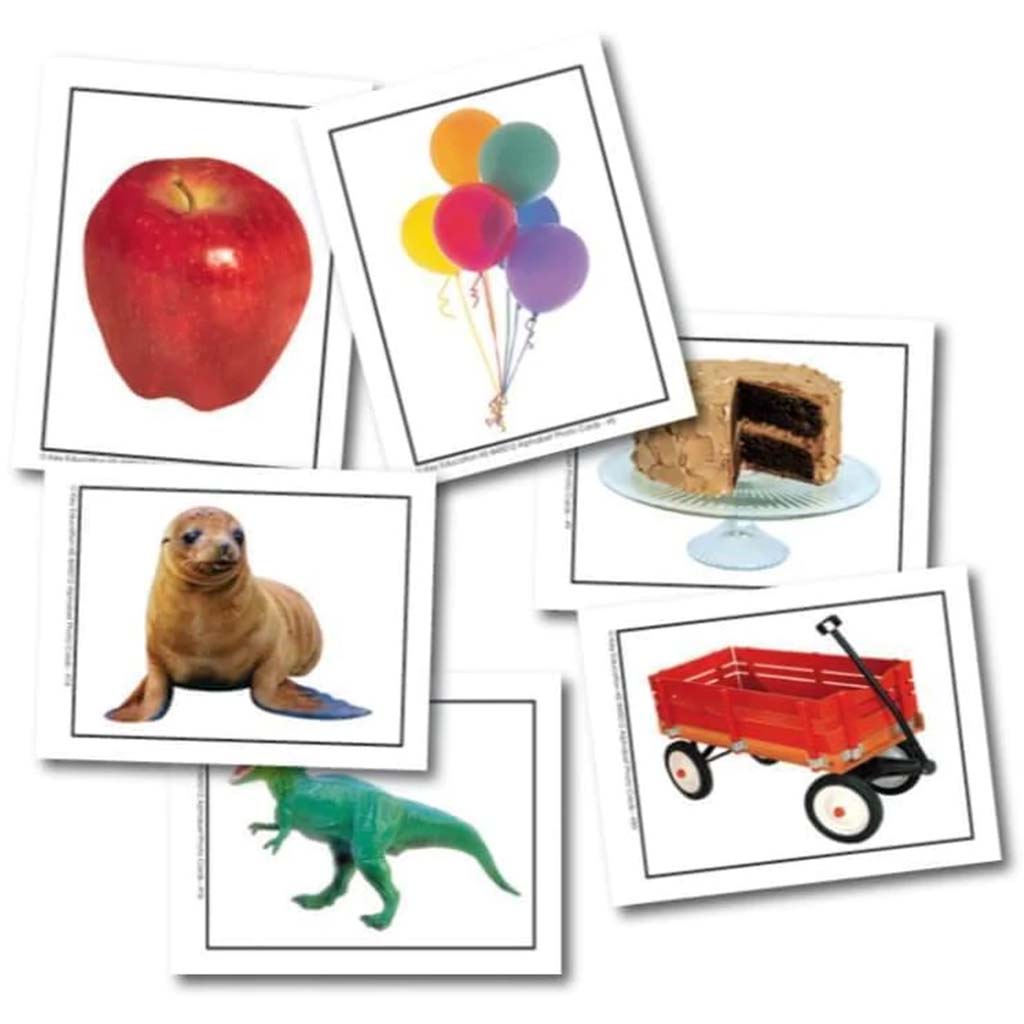 Alphabet Photo Objects Learning Cards 
