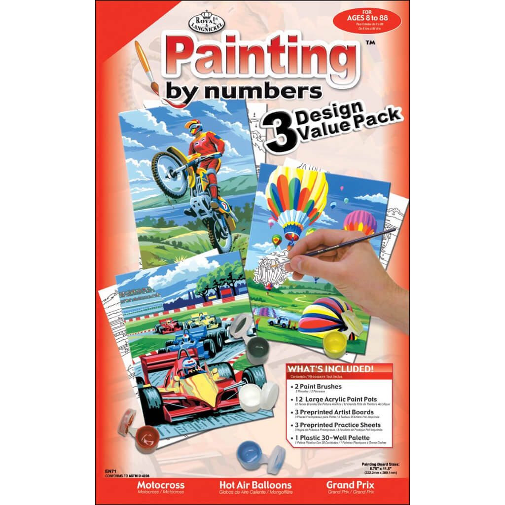 Painting By Numbers Junior Small Outdoors 3 Design
