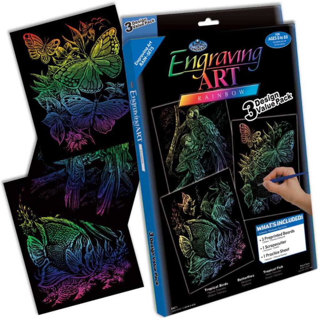 Rainbow Engraving Value Pack 